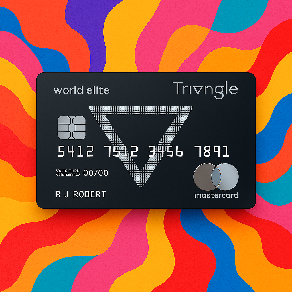 SattaPe Adding profit to your life... Triangle World Elite Mastercard