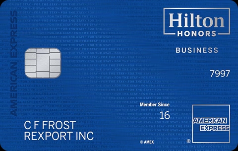 Hilton Honors Business Card