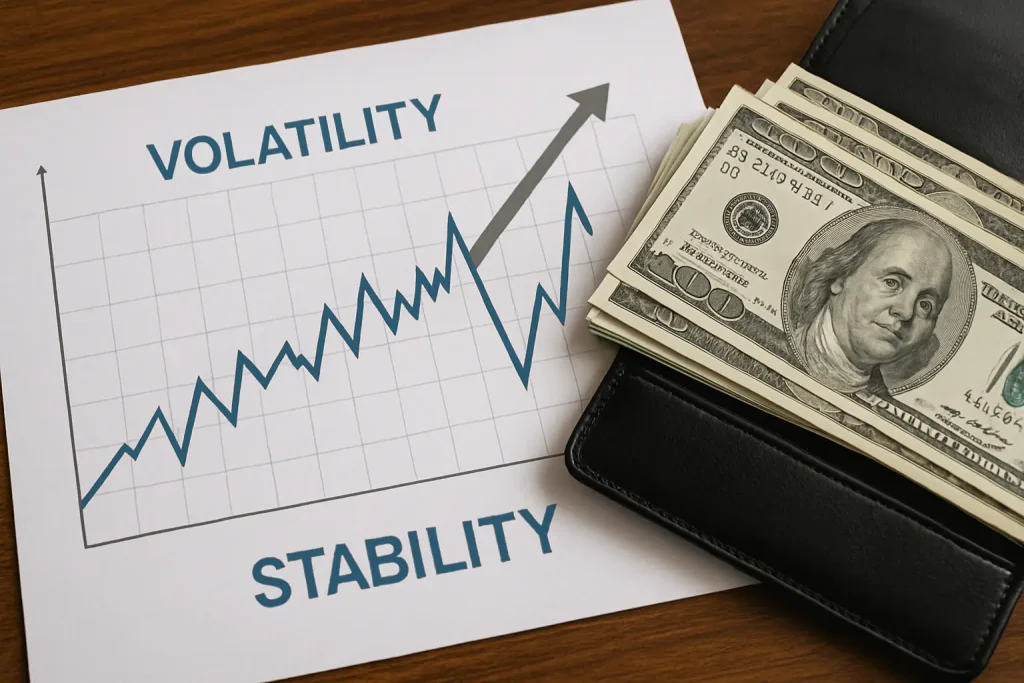 Analyst reviewing charts and performance data illustrating the Role of Hedge Funds in Investors’ Portfolios within the U.S. financial market